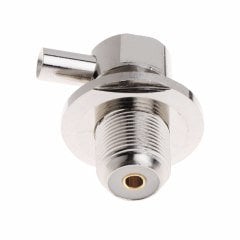 KÖŞELİ PİPO SO 239 UHF - RG58 KABLO UYUMLU KONNEKTÖR