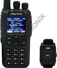 ANYTONE AT-D878UVII PLUS DMR TELSİZ TYPE-C BATARYALI